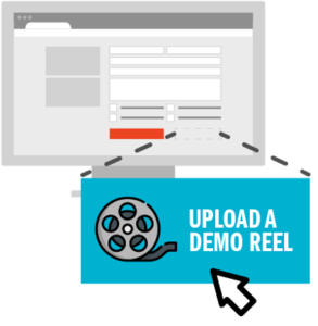 upload a demo reel icon - Crew Connection