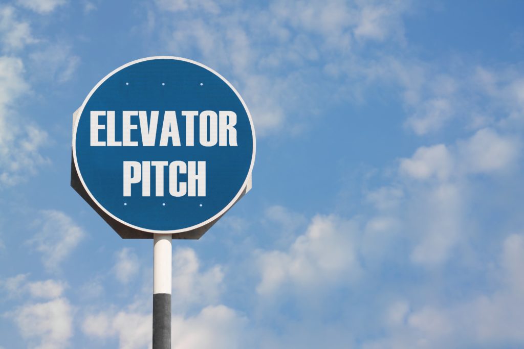 elevator pitch sign | Crew Connection