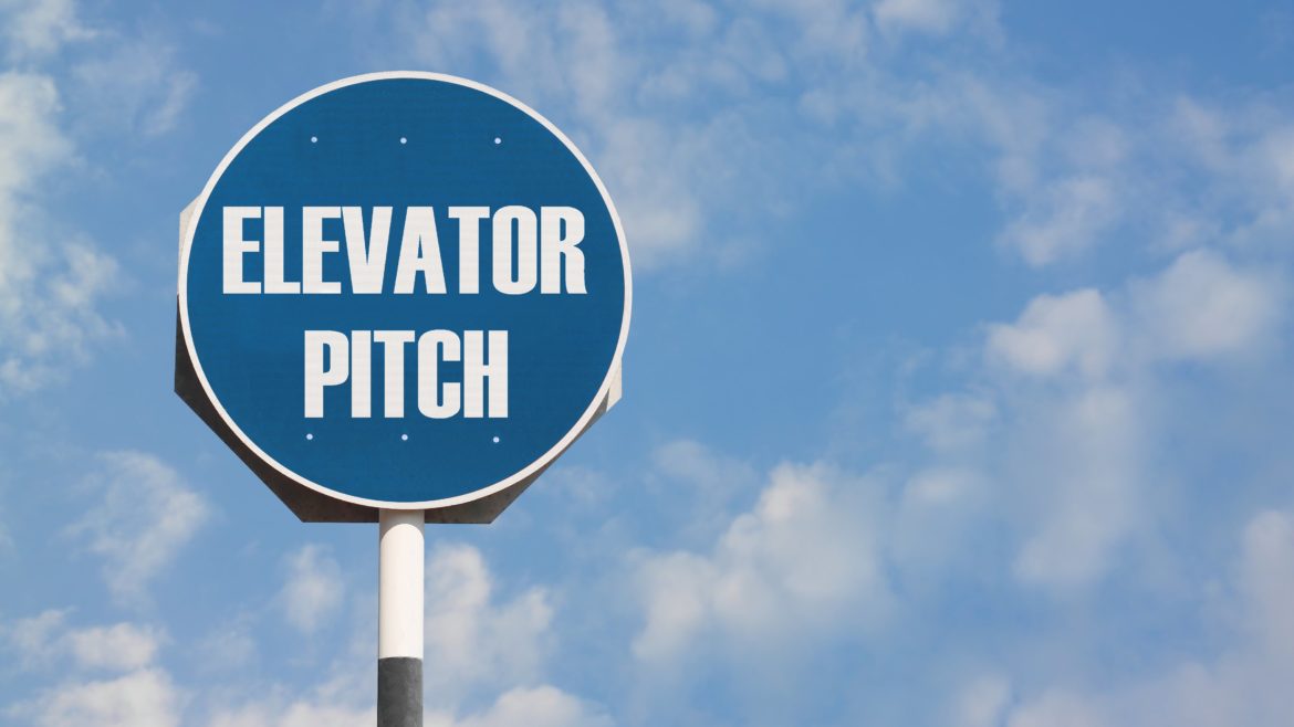 elevator pitch sign | Crew Connection